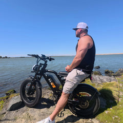 Electric Bike for Adults, 1500W Peak Fat Tire Ebike 20″×4″ Snow - Tread, 48V 15.6ah Removable Battery, 32MPH, Dual Suspension, Shimano 7 - Speed, Hydraulic Disc Brakes, Bonus Accessories