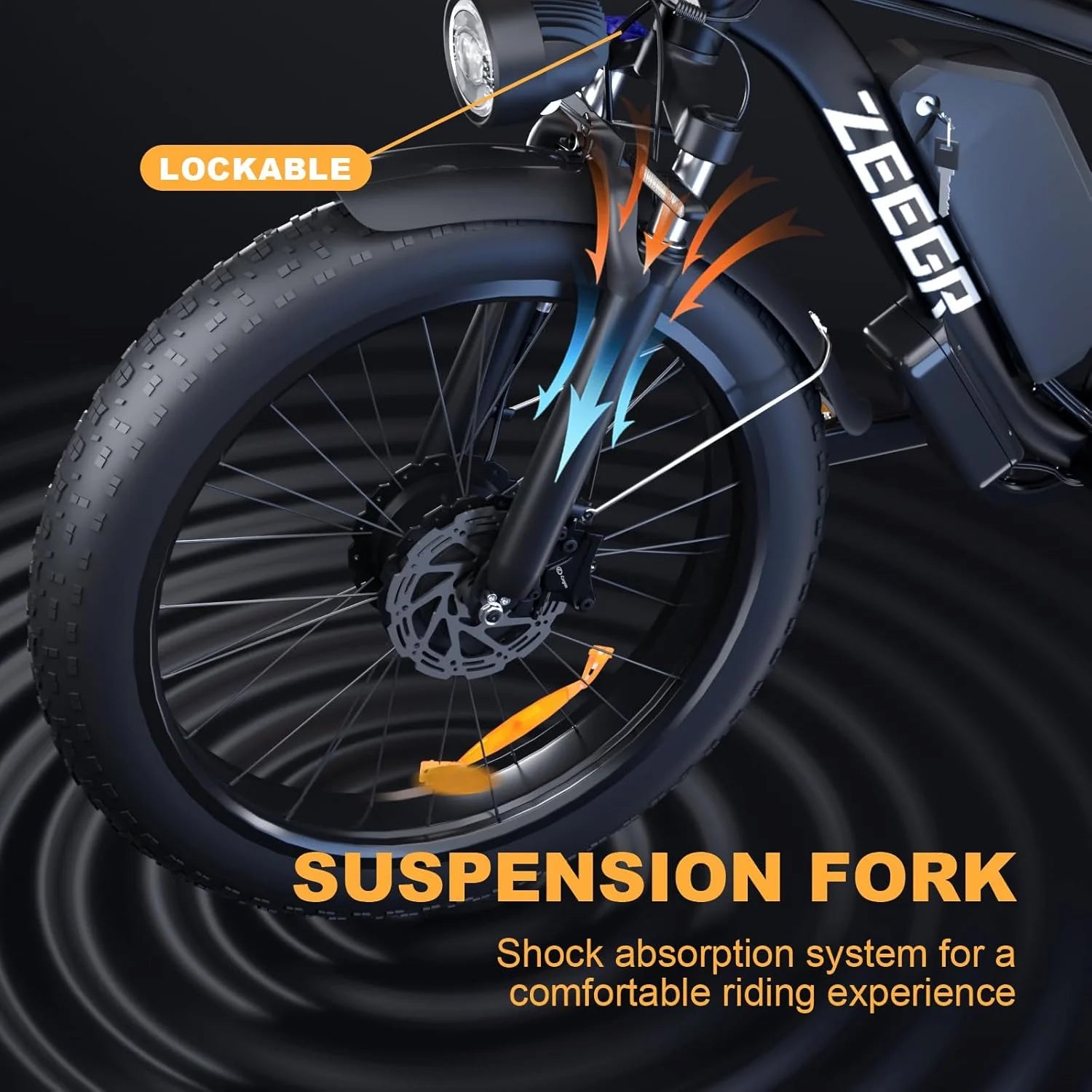 2000W Electric Bike for Adults 48V 22.4AH Ebikes 35MPH Mountain Ebike 26" Fat Tire