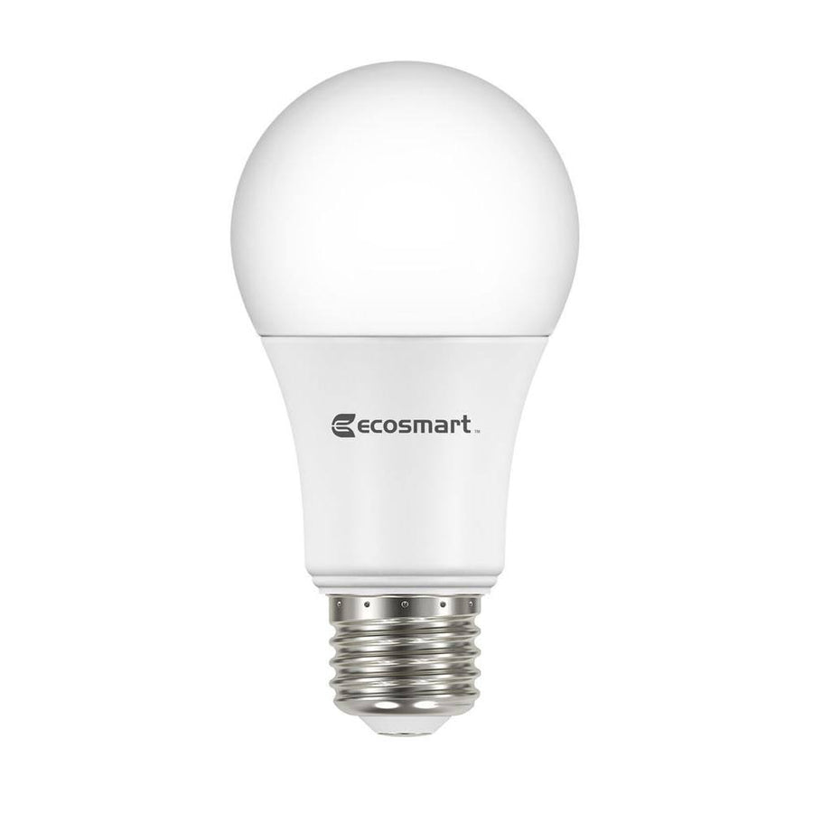 Ecosmart 60-Watt Equivalent A19 Non-Dimmable LED Light Bulb Daylight (8-Pack)
