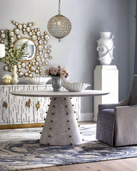 1 - Light 12" Retro Antique Gold Crystal Globe Chandelier Small Sphere Pendant Light