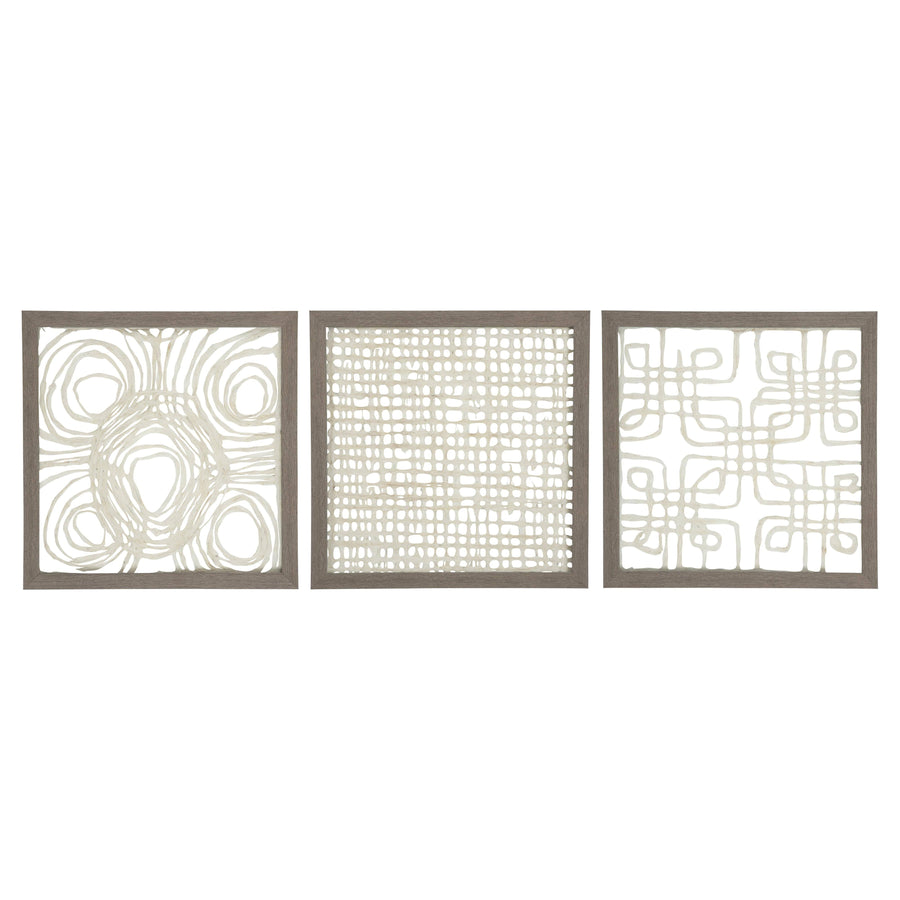 Signature Design by Ashley Odella 3-Piece Paper Wall Decor Set