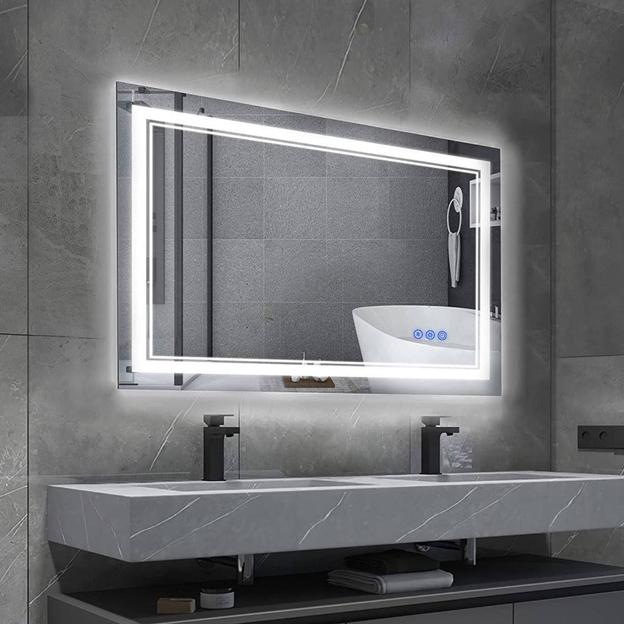 Hedwige Timing Function LED Anti-Fog Bathroom / Vanity Mirror Brayden Studio Size: 24" x 32"