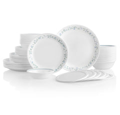 Corelle Country Cottage 66 - Piece Glass Dinnerware Set (Service for 12)