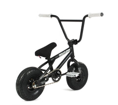 Mayhem Fat Tire Mini BMX Riot 1 Piece Crank 10" Mini BMX Newest Model Trick Bike (Riot Black Widow)