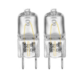 UP2WIN Light Bulb for GE Microwave Oven - Halogen Light Bulb Fits for GE Samsung Kenmore Elite Maytag Over The Stove Range Microwave Night Light/Stove
