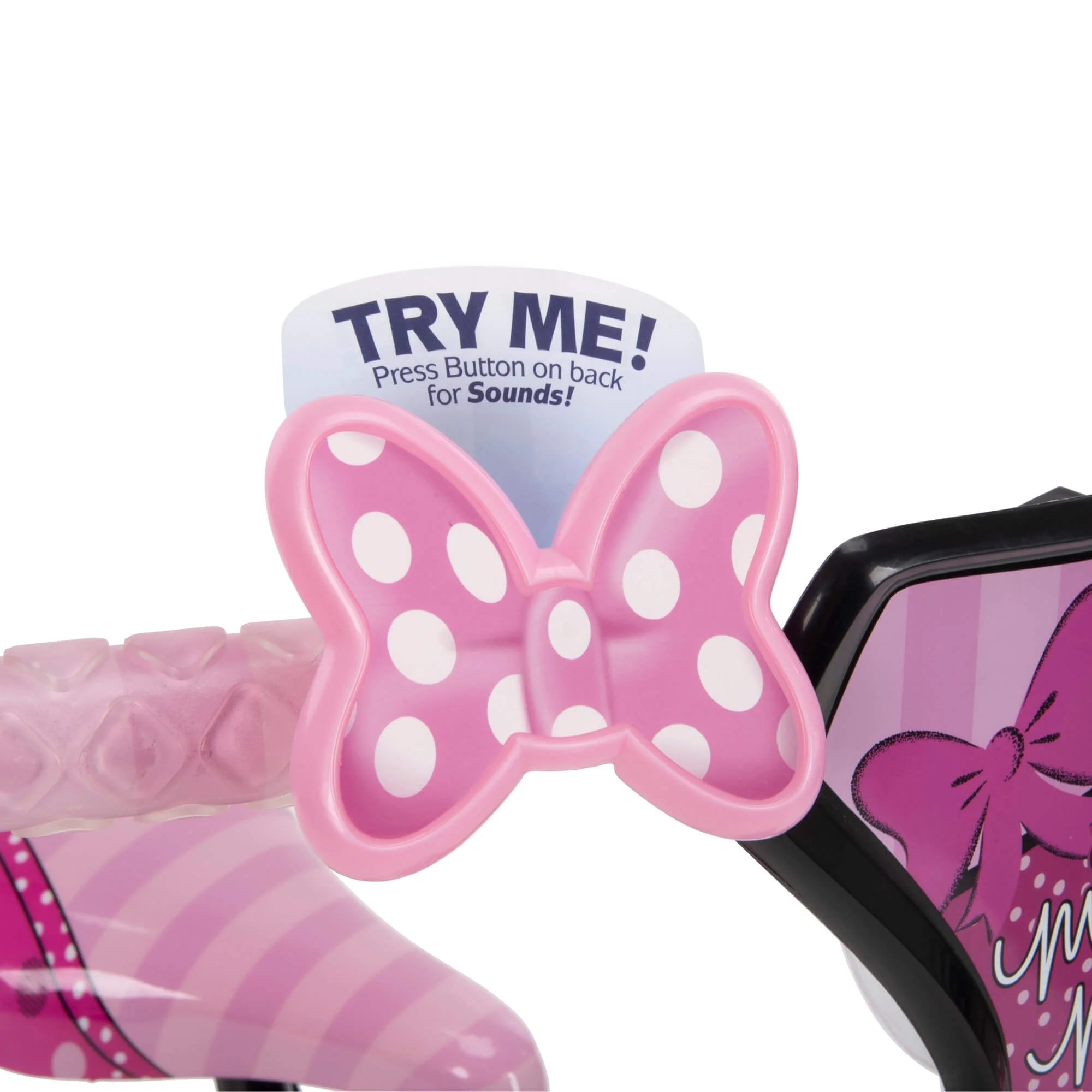 12 In. Minnie Mouse Bike with Training - Wheels for Girl'S, Pink by Huffy