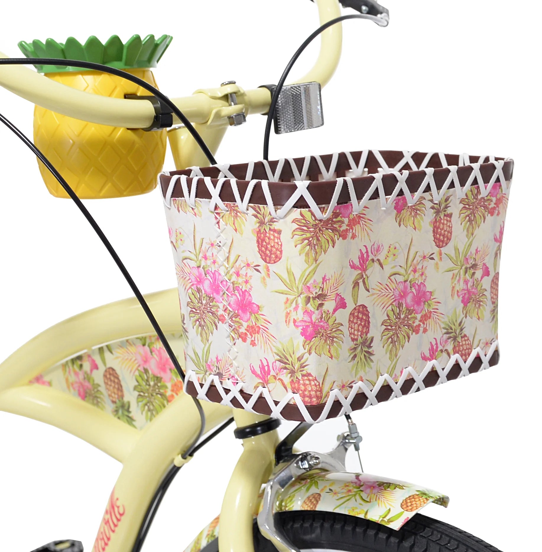 26" Margaritaville Women'S 3 - Speed Cruiser Bike, Yellow