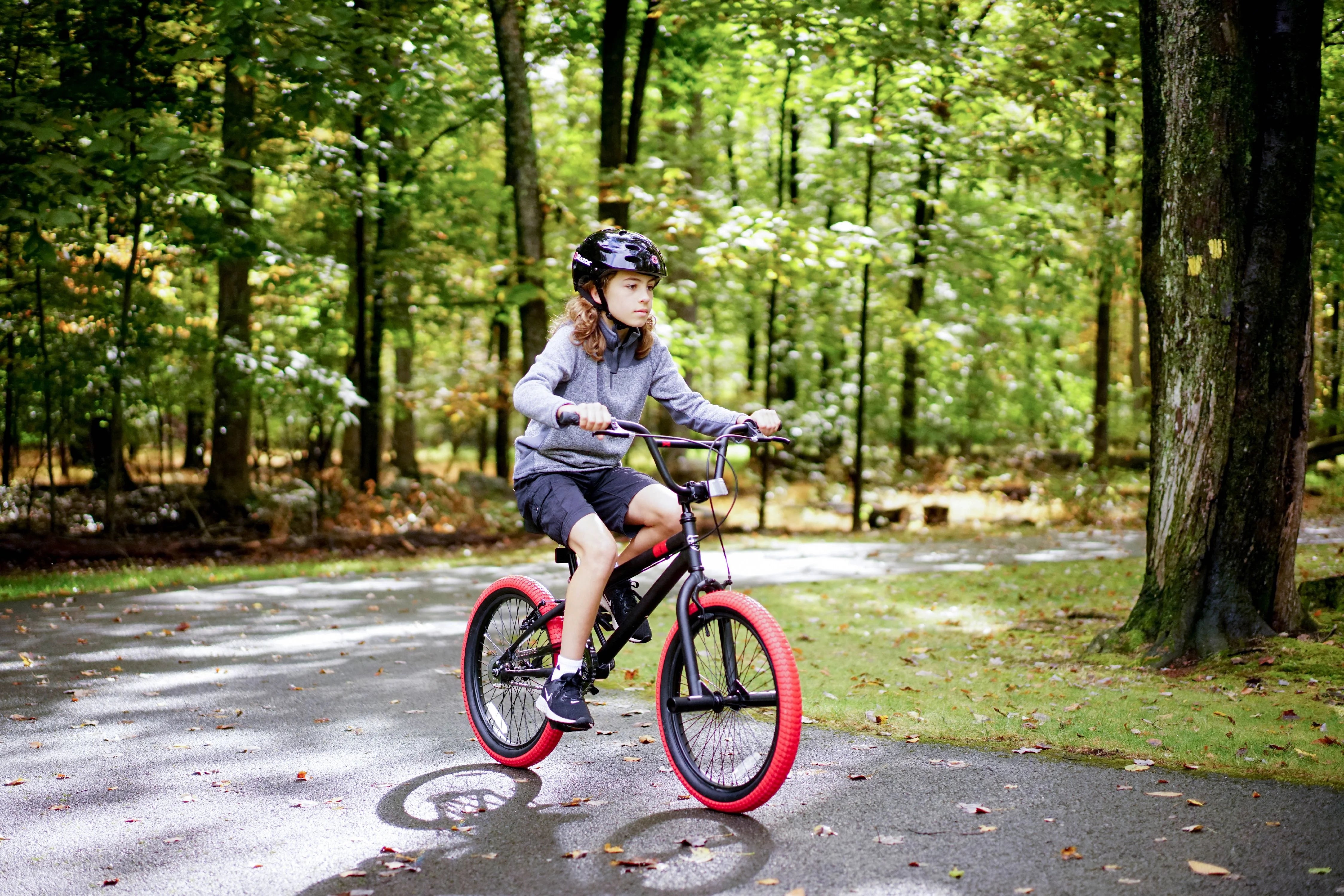 20" Dread Boy'S BMX Bike, Black/Red