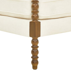 Pioneer Woman Harper Spindle Accent Chair, Jade Fabric Upholstery