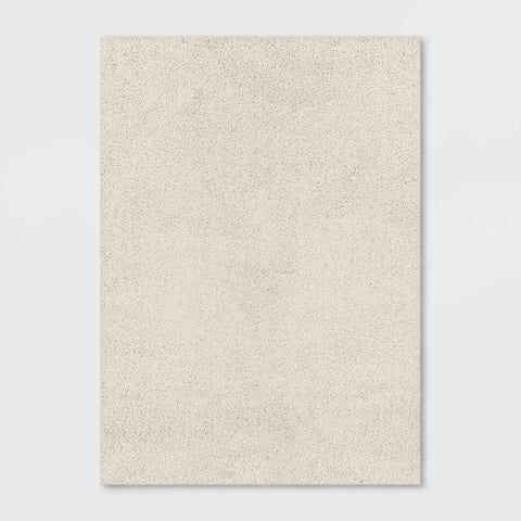 5'x7' Shag Rug Ivory - Room Essentials