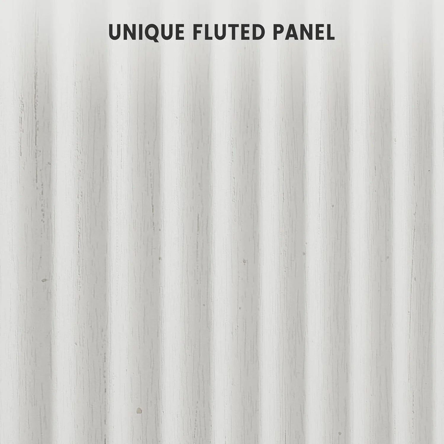 Perfect Deals Await Modern Farmhouse Coffee Bar Cabinet �?kitchen Storage Cabinet with Fluted Doors, Sideboard Buffet with Adjustable Shelves for Kitchen, Dining Room, and Living Room, White