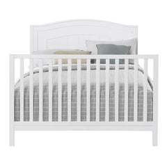 Oxford Baby North Bay 4 - in - 1 Convertible Crib, Snow White, GREENGUARD Gold Certified, Wooden Crib