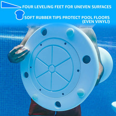 Dunn - Rite Products Made in USA Submersible Swim up Pool Stools for Underwater Use, Bar Stool for Inside Pool and Patio Deck Seating, 24 in (1 Stool)