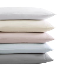 Vera Wang - 4 Pieces, Queen Sheet Set, Luxury Sateen Cotton Bedding, 800 Thread Count, Soft & Smooth Home Decor (Ivory, Queen)