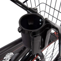 26 Nel Lusso Men'S Cruiser Bike, Matte Black