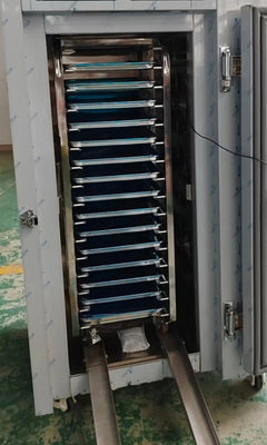 Kolice Commercial Heavy Duty 15 Trays Blast Chiller with Trolley Cart, Chest Freezer, Restaurant Freezer Cabinets, Shock Freezing Blast Freezer - Lowest Temperature - 40F( - 40� - )