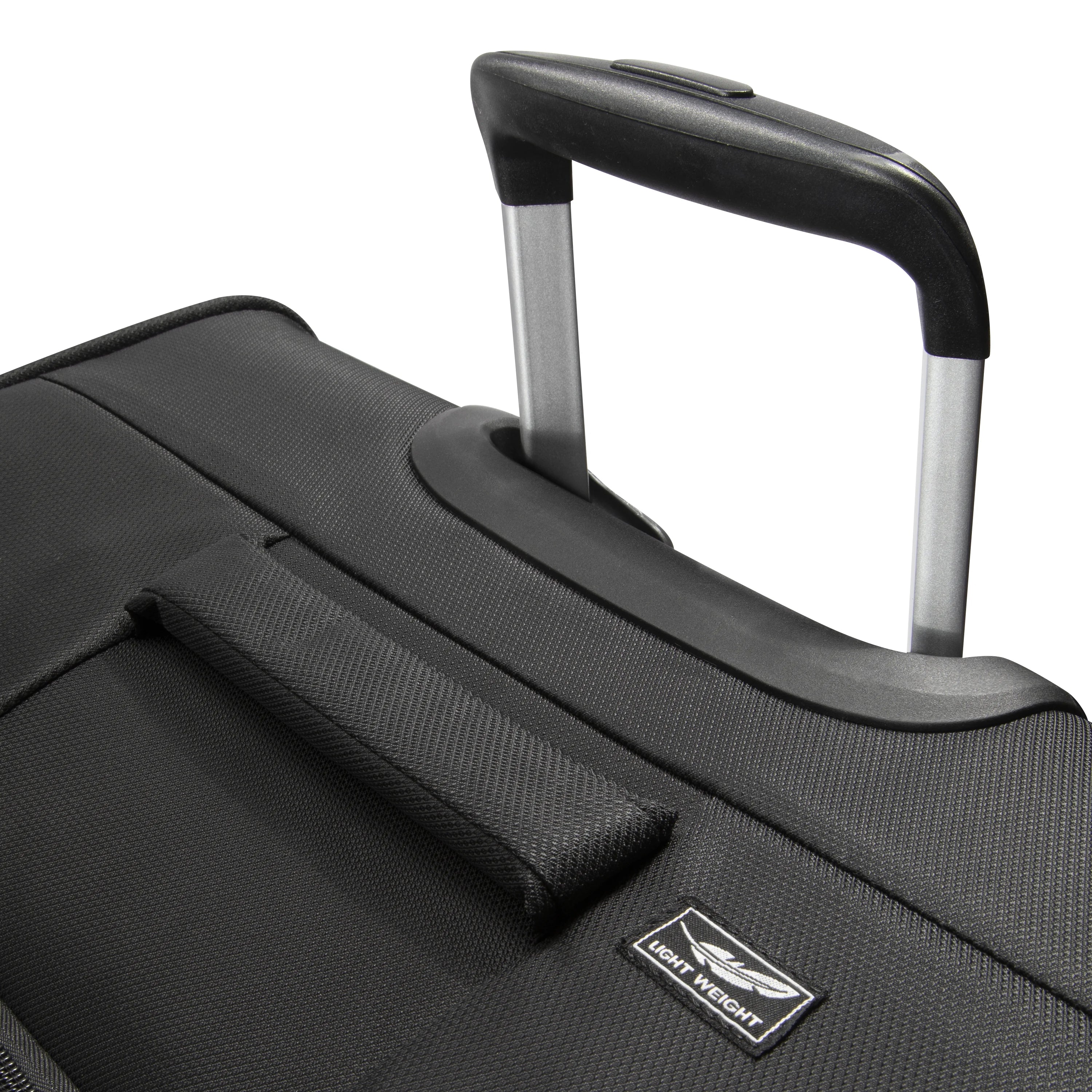 Ricardo Beverly Hills Solvang 2.0 Softside 32" Expandable Checked Spinner Luggage, Adult, Black