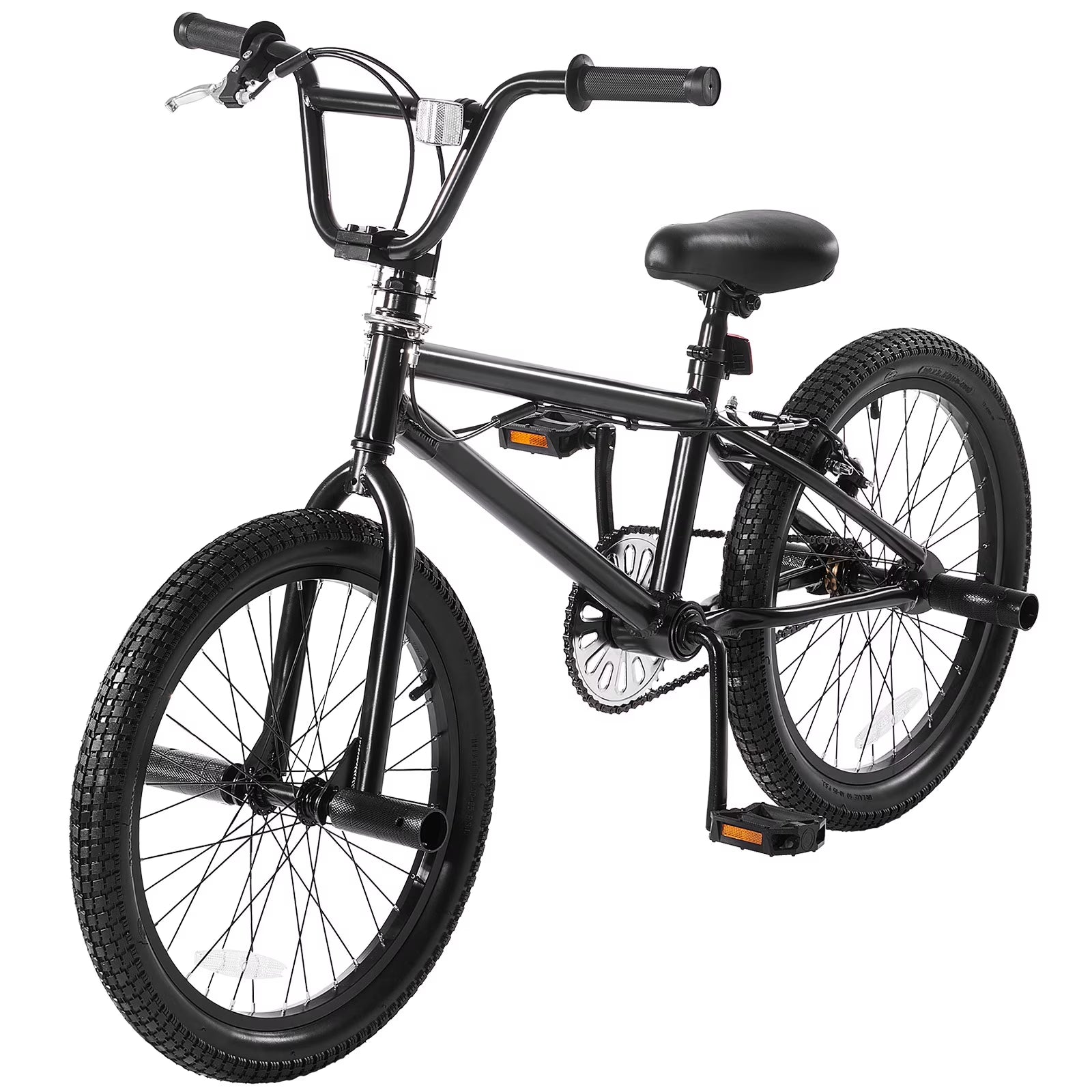 KFFKFF BMX Cycle, Freestyle Bike with 20 - Inch Wheels, BMX Racing Cycle with 360° Rotator and Four Pegs, Suitable for Novice to Skilled Riders, BMX Bikes for Teens and Adults