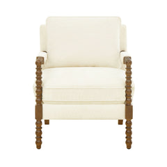 Pioneer Woman Harper Spindle Accent Chair, Jade Fabric Upholstery