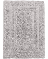Hotel Collection Cotton Reversible 21" x 33" Bath Rug - Mercury