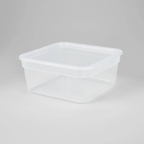 Medium Modular Storage Box Clear - Brightroom