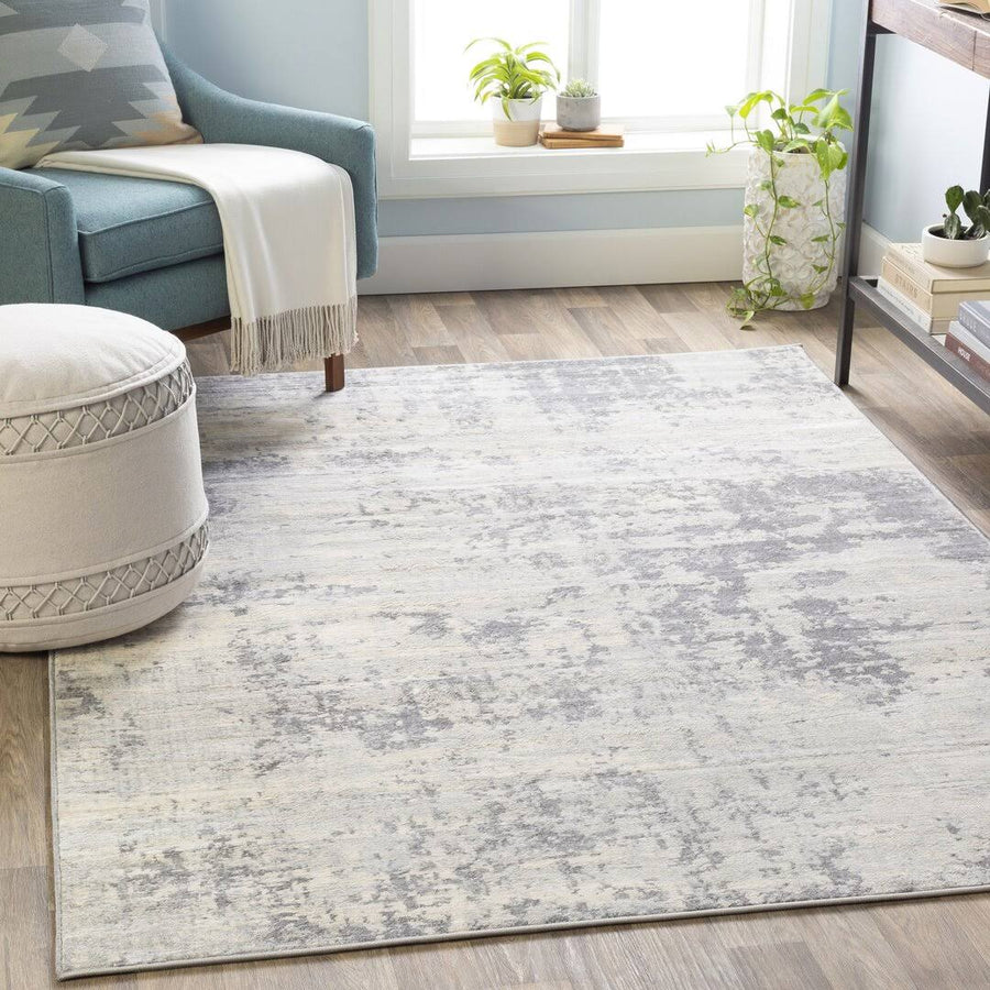Manzanares Beige/Gray Area Rug Williston Forge Rug Size: Rectangle 5'3" x 7'3"