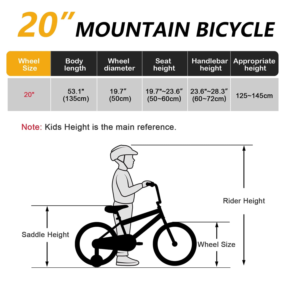 SPPTTY 20 - 24 in Bike, 6 - Speed Mountain Bike for Men Women Boys Girls, Comfort Saddle, Blue
