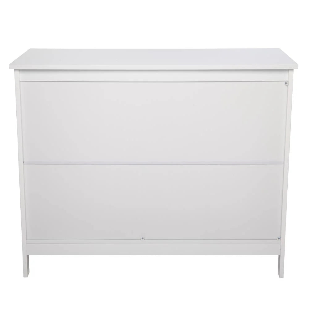Ktaxon Kitchen Storage Sideboard Dining Buffet Server Cabinet Cupboard, Free Standing Storage Chest Cabinets and Shelf, White