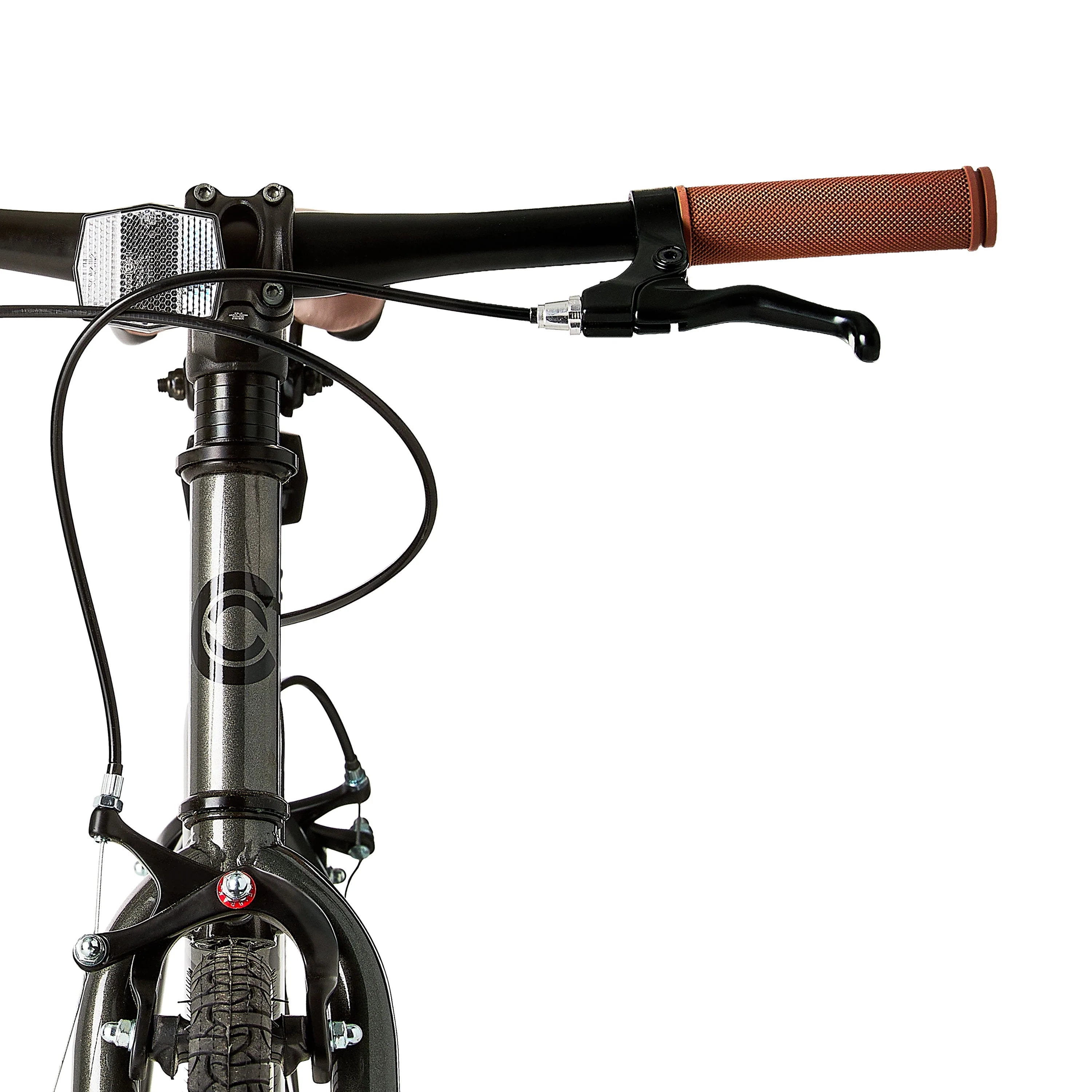 Concord Envoy City Road Bike, 700C Wheels, Grey, Fits Rider 5'4" - 6'2", Unisex, Adult