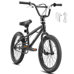 KFFKFF BMX Cycle, Freestyle Bike with 20 - Inch Wheels, BMX Racing Cycle with 360° Rotator and Four Pegs, Suitable for Novice to Skilled Riders, BMX Bikes for Teens and Adults