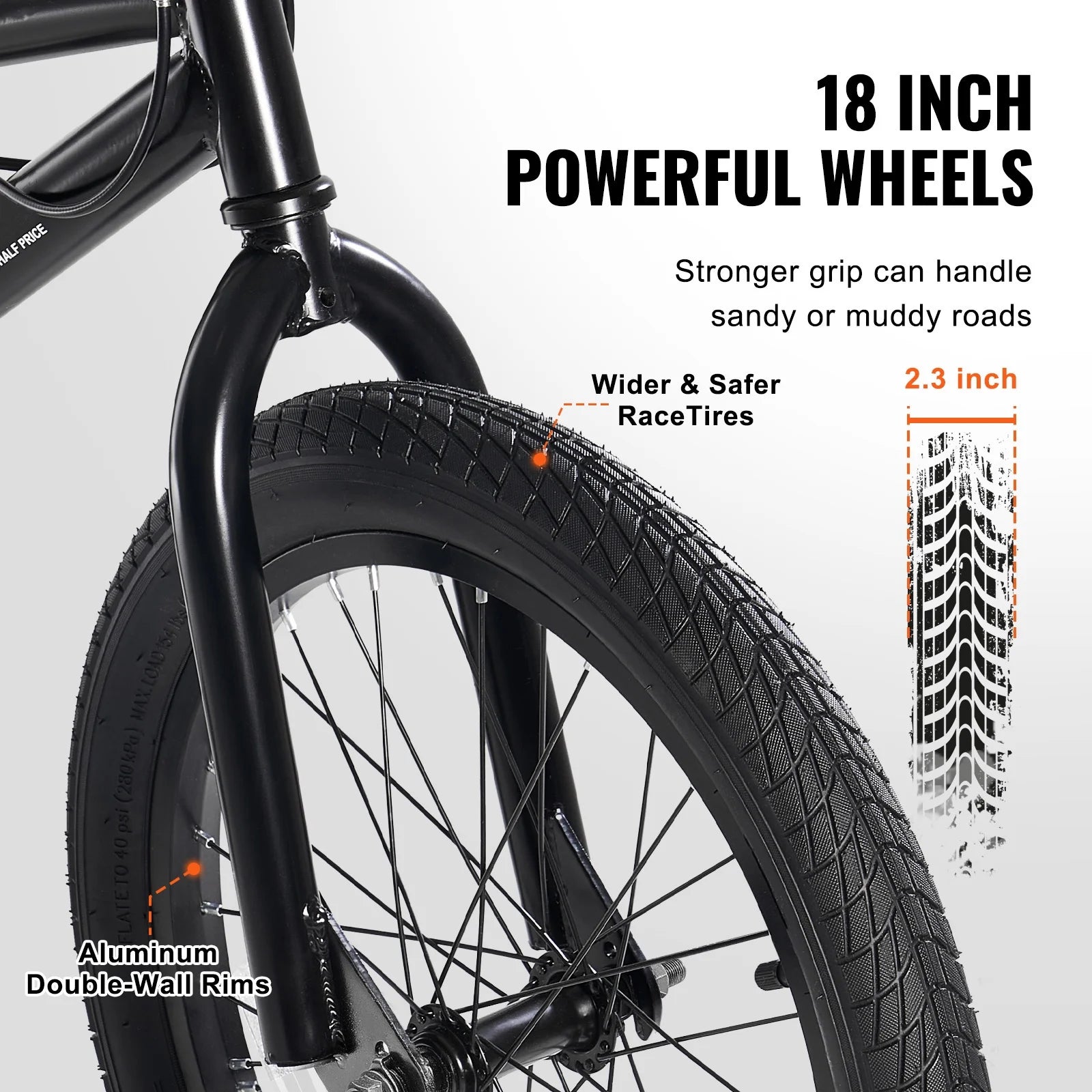 KFFKFF BMX Cycle, Freestyle Bike with 20 - Inch Wheels, BMX Racing Cycle with 360° Rotator and Four Pegs, Suitable for Novice to Skilled Riders, BMX Bikes for Teens and Adults