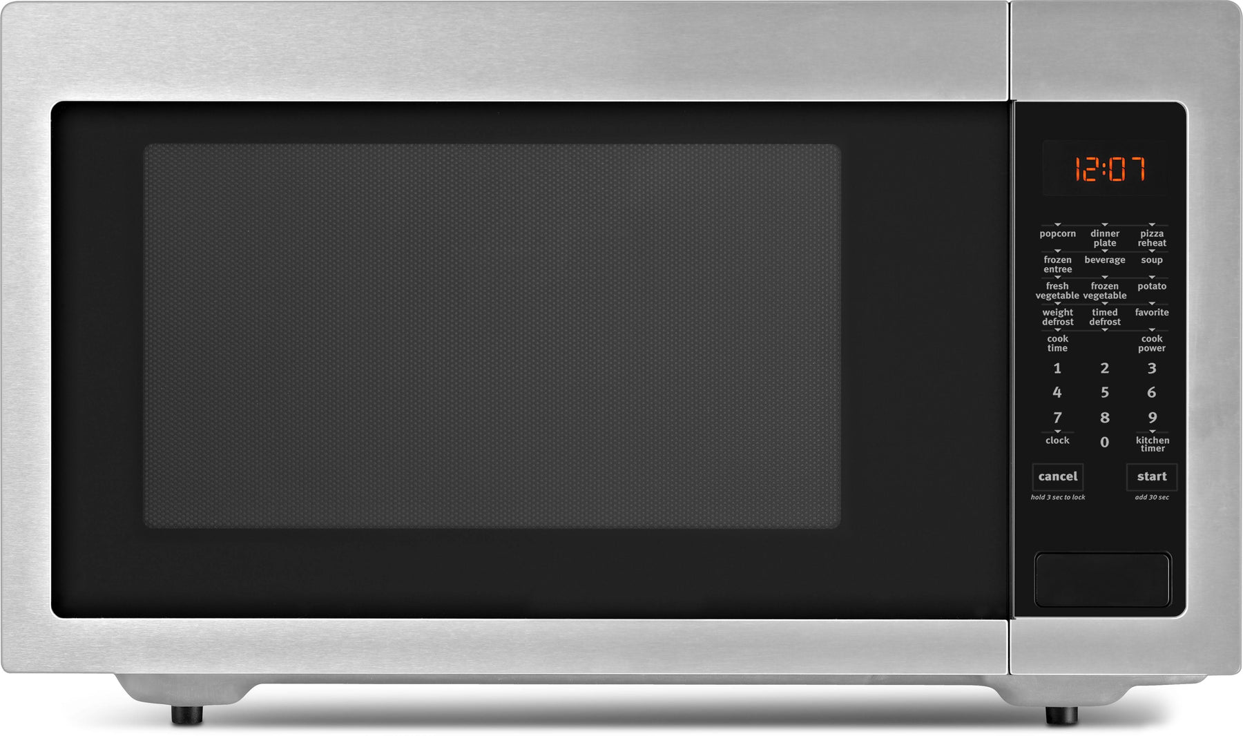 KitchenAid UMC5225G 1200 W Microwave - 2.2 cu ft - Fingerprint Resistant Stainless Steel